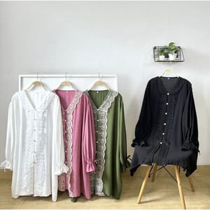 QUITA TUNIK LACE LINEN